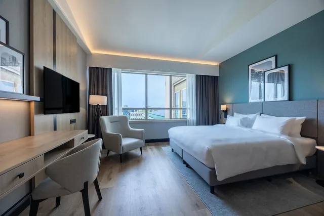 غرفة تنفيذية بسرير كينج، Radisson Hotel Amsterdam Schiphol Airport Hoofddorp 8/10