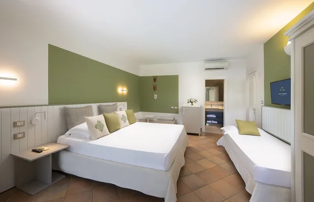 Plus, Garden, 1 Double and 1 Single Bed، Chia Laguna - Hotel Village 1/8