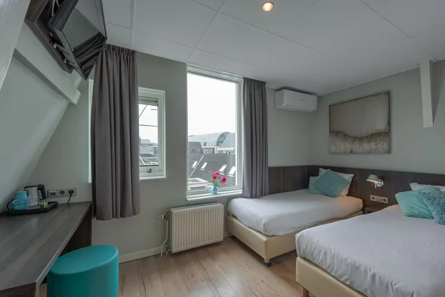 غرفة بسريرين منفصلين، Hotel Damsquare 11/16