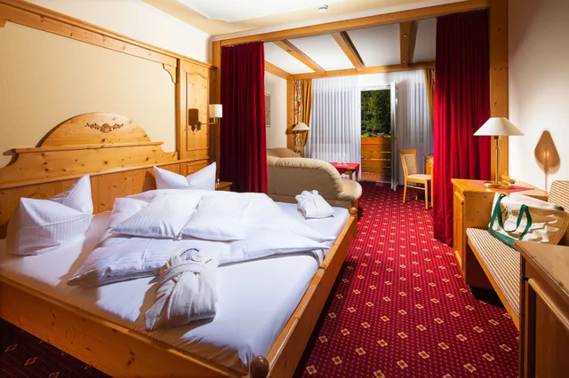 غرفة كومفورت بسرير كينج، Hotel Alpenhof 3/10
