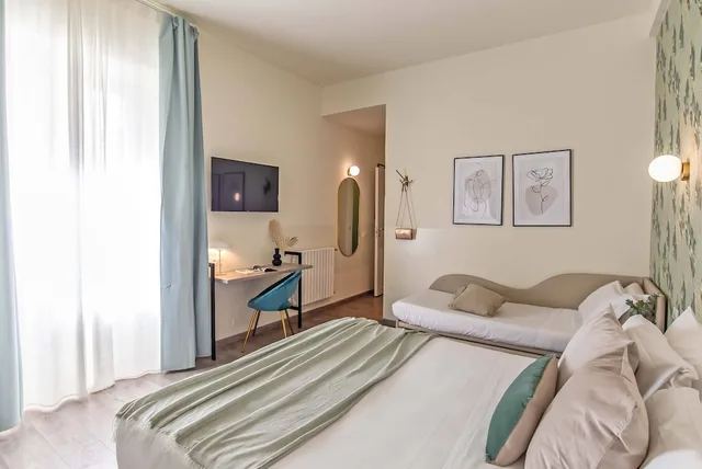 Family, Quadruple, Twin Beds, 94rooms Vatican Scipioni 3/9