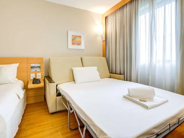 غرفة تنفيذية بسرير مزدوج مع أريكة، Novotel RJ Santos Dumont 10/10