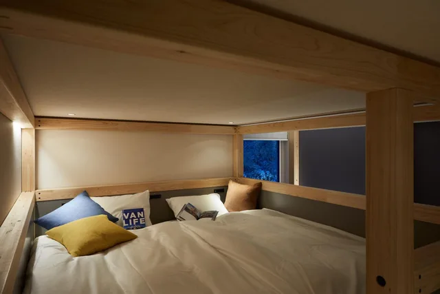 غرفة ثلاثية بحمام خاص، Hoshino Resort BEB5 Karuizawa 1/8
