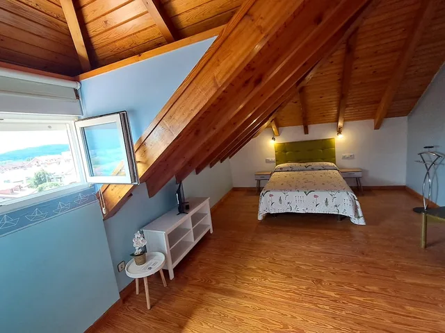 غرفة قياسية بسرير كوين بإطلالة على المدينة، La Casona 6/9