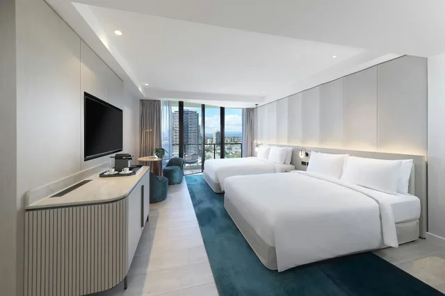 غرفة بسرير مزدوج، Jw Marriott Gold Coast Resort Spa 2/3