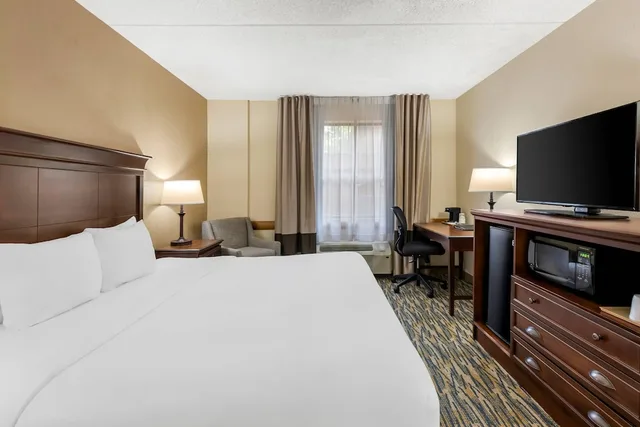 غرفة بسرير كينج بحوض استحمام لذوي الإعاقة، Comfort Inn and Suites Branson Meadows 1/10