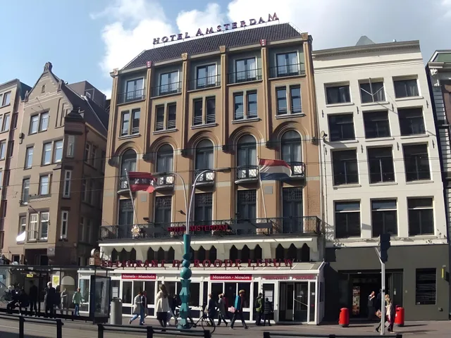 غرفة بإطلالة على المدينة، Hotel Amsterdam - De Roode Leeuw 1/1