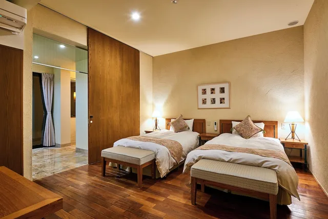 Village, Forest, Twin Beds، Forest Village - Fuji Premium Resort 2/3