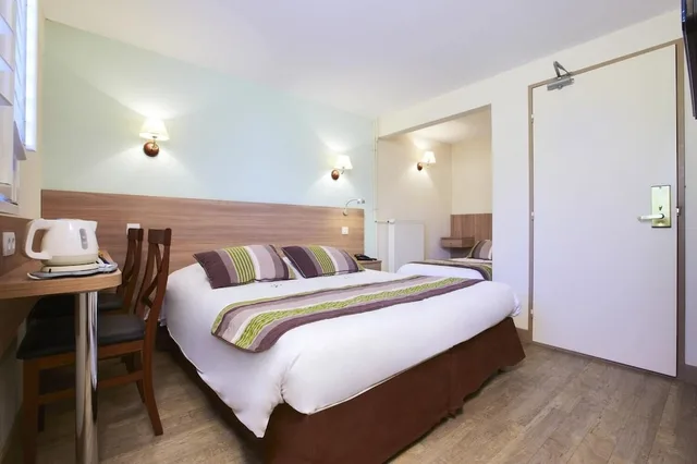 غرفة بسرير كوين، Kyriad Le Touquet Hotel 3/3