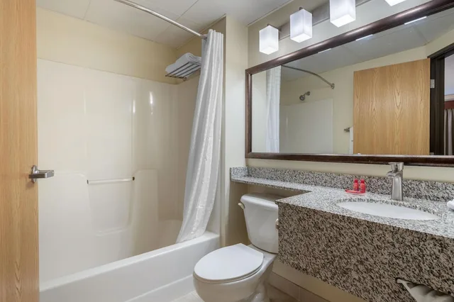 غرفة قياسية بسرير كوين مع أريكة، SureStay Plus Hotel by Best Western Litchfield 8/8