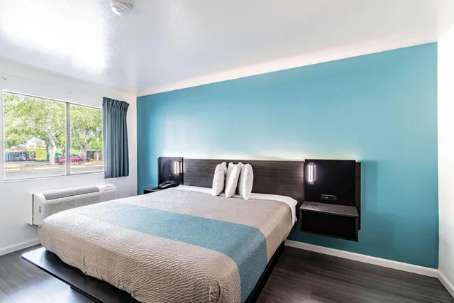 1 King Bed Mob Acc RI Shwr Nsmk Micfridg، Motel6 Tampa, FL 8/10