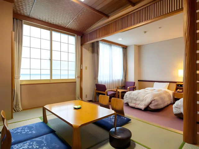 غرفة يابانية غربية، Sounkyo Onsen Choyo Resort Hotel 3/3