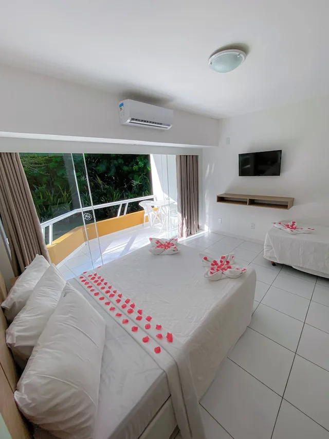 غرفة قياسية بسرير مزدوج، Bosque Do Porto Praia Hotel 9/10