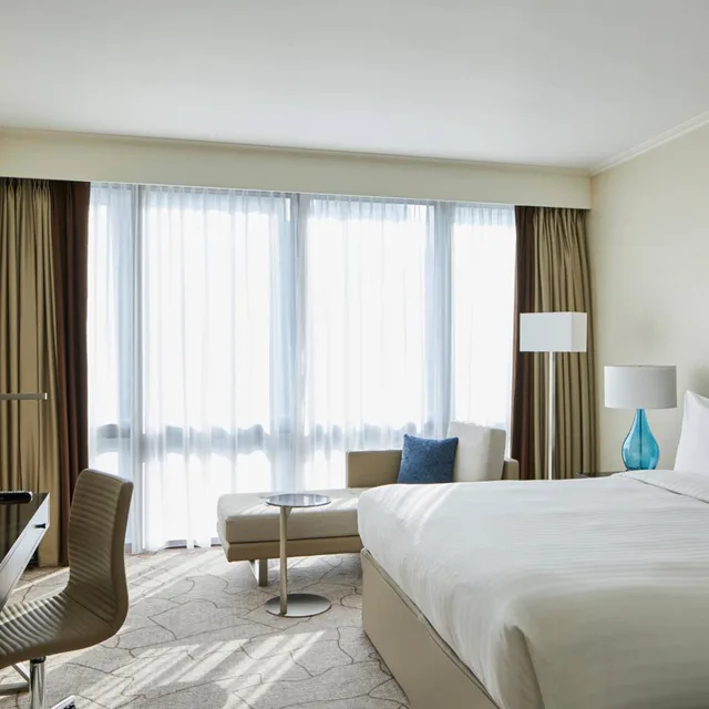 غرفة ديلوكس بسرير كينج، London Marriott Hotel Canary Wharf 5/10