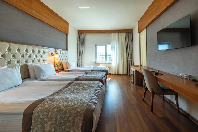 غرفة قياسية ثلاثية بثلاثة أسرّة، Parion Hotel 1/5
