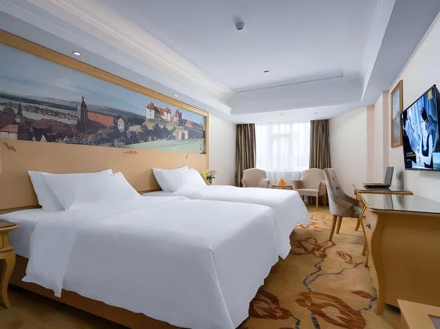 غرفة بزنس بسريرين منفصلين، Vienna Hotel (Guangzhou railway station & Xiaobei subway station) 3/3