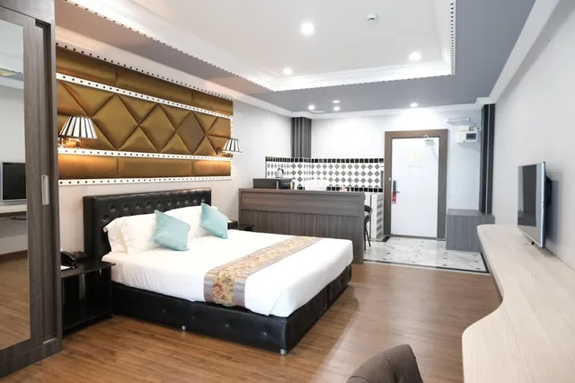 استوديو سوبيريور بسرير كينج، KTK Pattaya Hotel and Residence 1/3