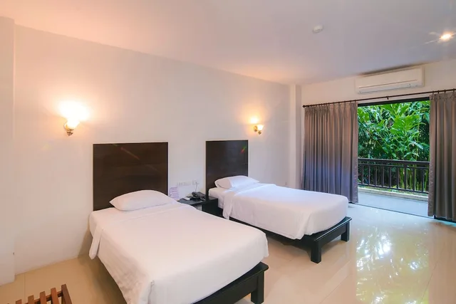 غرفة قياسية بسريرين منفصلين، Wilacha Chiangrai Hotel 8/10
