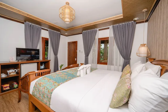 كوخ بسرير كينج، Railay Phutawan Resort 7/9