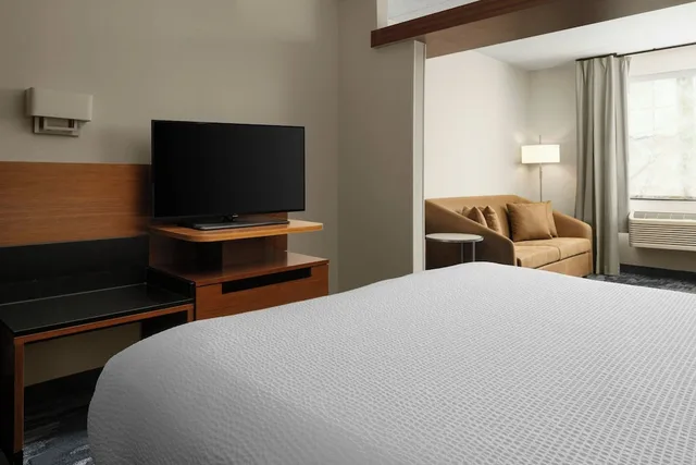 Studio, King Bed, Sofa, Accessible, Fairfield Inn Suites By Marriott Olean 3/7