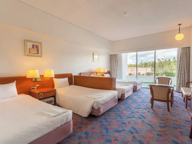 Room Assigned on Arrival, Twin Beds, Tower or Ocean View, Ocean Tower، Okinawa Kariyushi Beach Resort Ocean Spa 1/3