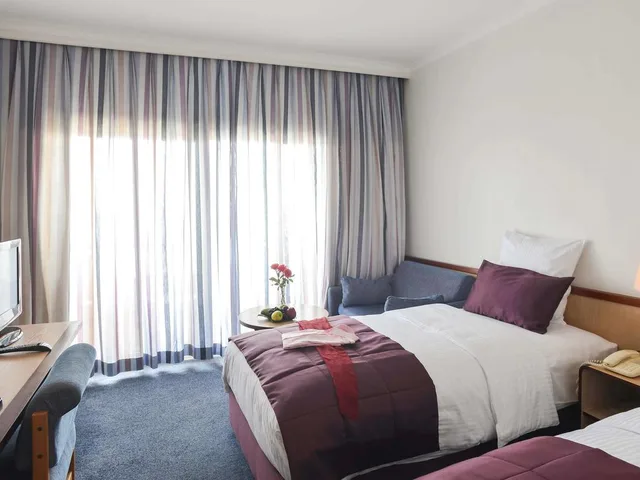 غرفة بسرير مزدوج بإطلالة على البحيرة، Mercure Ismailia Forsan Island Hotel 5/9
