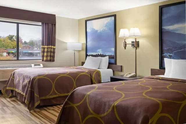 غرفة بسريرين مزدوجين، Super 8 by Wyndham Hagerstown 3/8