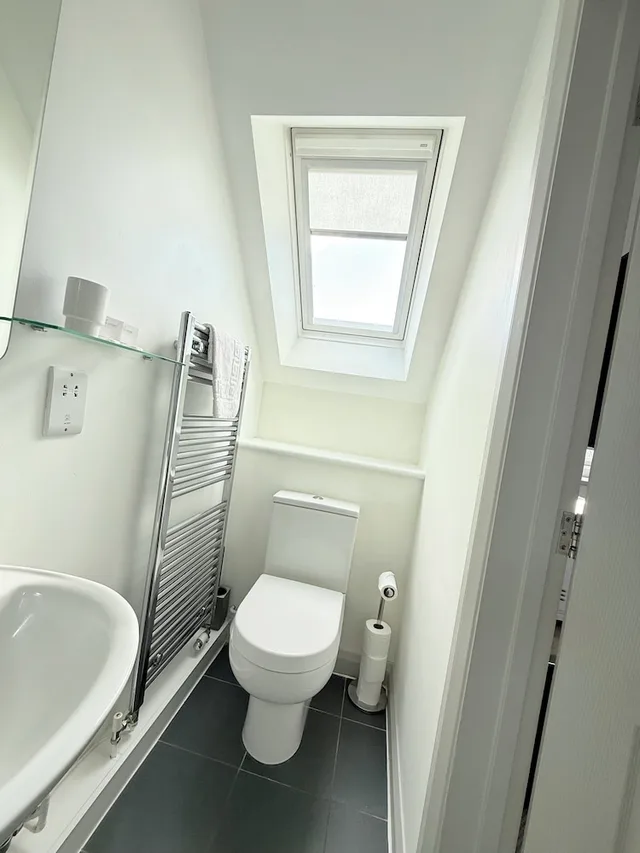 غرفة بسرير مزدوج بإطلالة على الحديقة بمطبخ صغير، Oxford Guest House 4/5