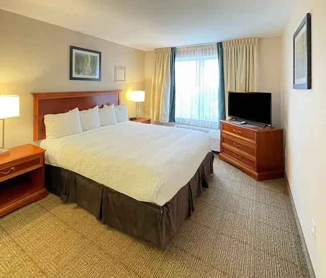 جناح بسرير كينج مع أريكة بحوض جاكوزي، Smart Suites, an Ascend Collection Hotel 1/10