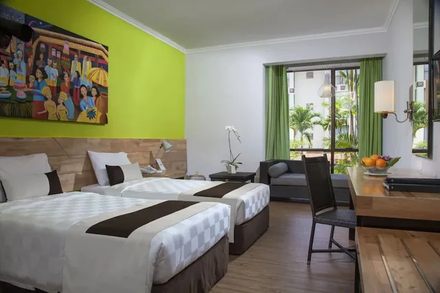 غرفة بسرير كينج بإطلالة على المسبح، Prime Plaza Hotel Sanur 5/10