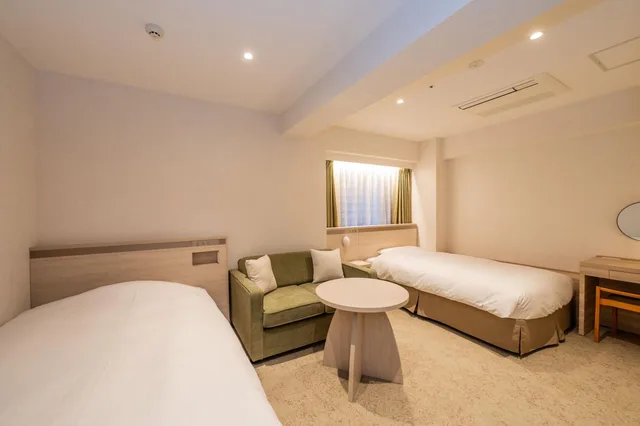 Semi Room, Universal, 2 Semi Double Beds, Main Building، Richmond Hotel Sendai 1/2