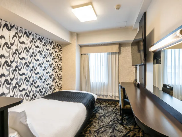 غرفة بسرير مزدوج للمدخنين، Apa Villa Hotel Tsubamesanjo-Ekimae 2/2