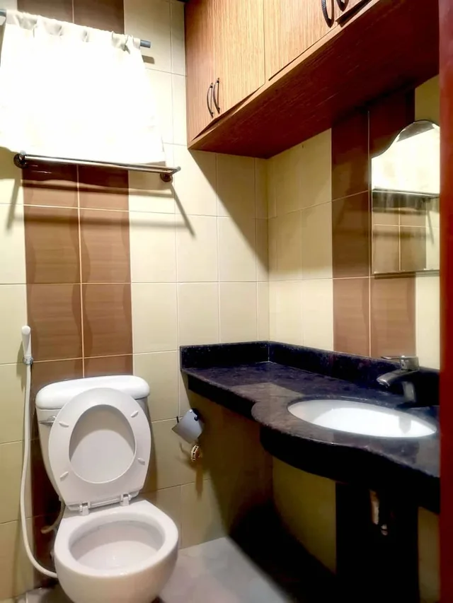 غرفة بسرير مزدوج وسرير بطابقين، The Runway Inn - Mactan Cebu 1/1