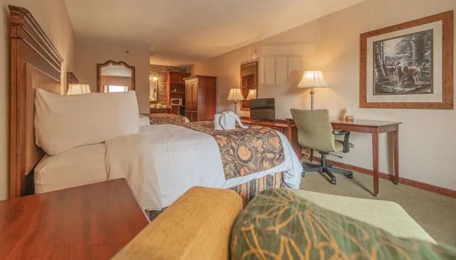 غرفة كلاسيكية بسريرين كوين، Arbors at Island Landing Hotel Suites 6/10
