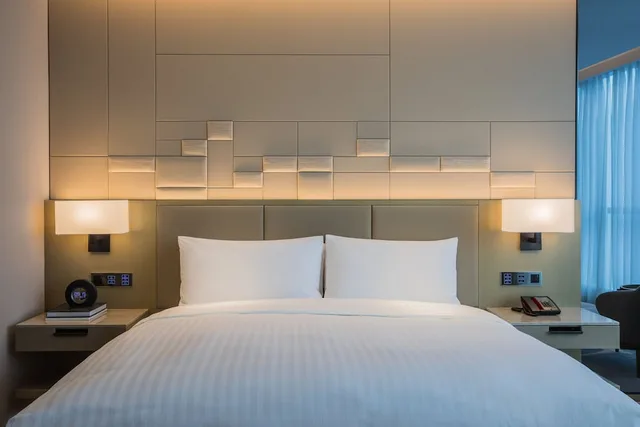 غرفة ديلوكس تنفيذية بسرير كينج، Chengdu Marriott Hotel Financial Centre 3/9