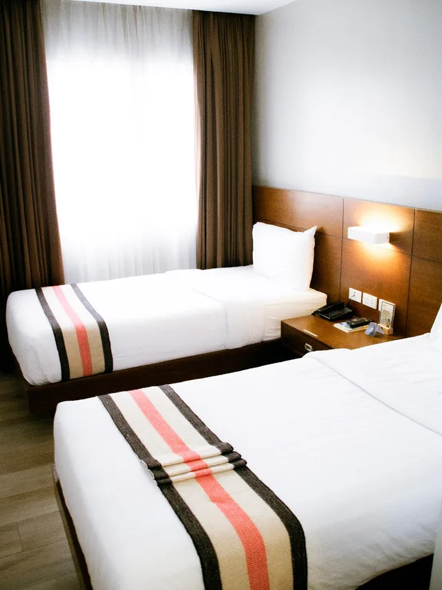 غرفة ديلوكس بسريرين منفصلين، The Podium Boutique Hotel 1/1
