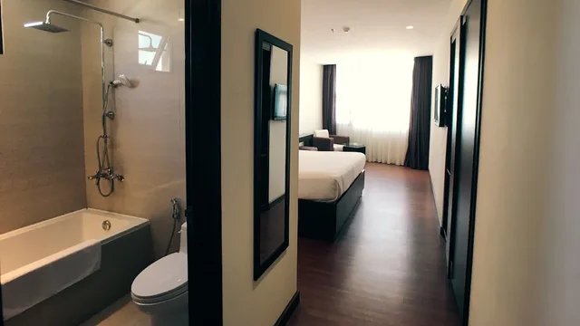 غرفة ديلوكس بسرير مزدوج بشرفة، Sea Garden Hotel 7/10