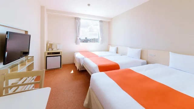 غرفة عائلية بسرير فردي بغرفتين، Hotel Abest Naha Kokusaidori 1/1