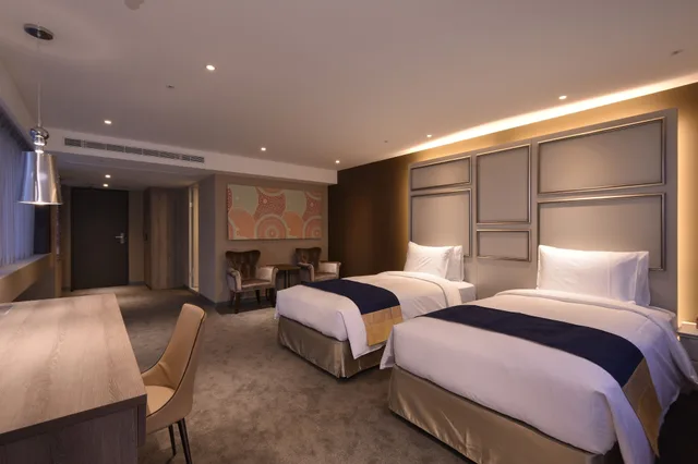 غرفة تنفيذية بسريرين منفصلين، Green World Hotels Zhongxiao Taipei 4/6