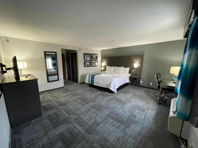 جناح استوديو بسرير كينج مع أريكة، La Quinta Inn By Wyndham Indianapolis Airport Executive Drive 3/3