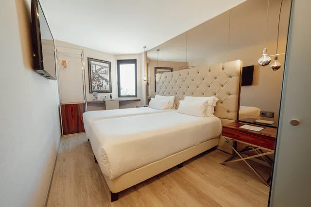 غرفة قياسية بسريرين منفصلين، ABC Hotel Porto Boavista 9/10