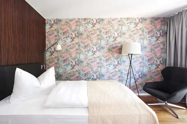 غرفة أساسية بسرير كوين، Parkhotel Heilbronn 2/4