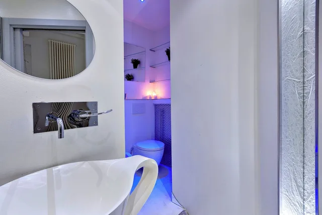 شقة بسريرين كوين بغرفتي نوم مع أريكة، Mamo Florence - Victor Apartment 2/6