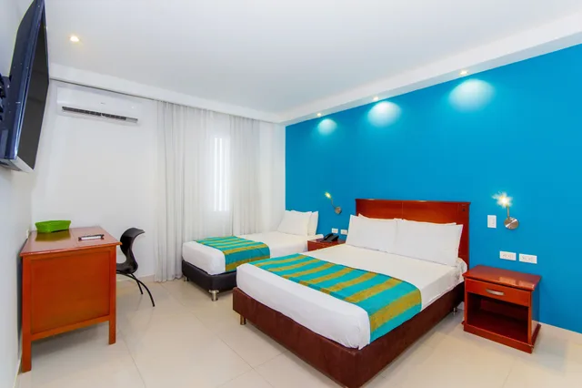 Standard, Quadruple, Double and Twin Beds, Bocagrande Cartagena de Indias 7/10