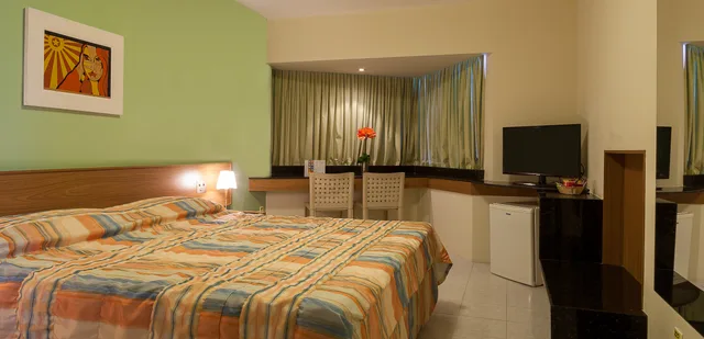 غرفة فاخرة بسرير مزدوج، Hotel Euro Suite Recife Boa Viagem By Nacional Inn 3/5