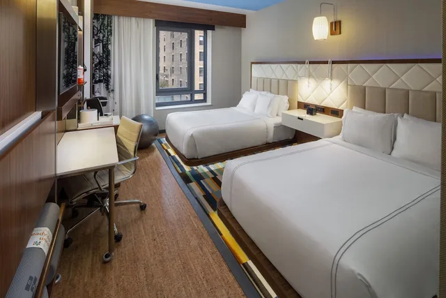 غرفة بريميوم بسريرين مزدوجين بإطلالة على المدينة، Even Hotels New York - Midtown East, an IHG Hotel 4/10