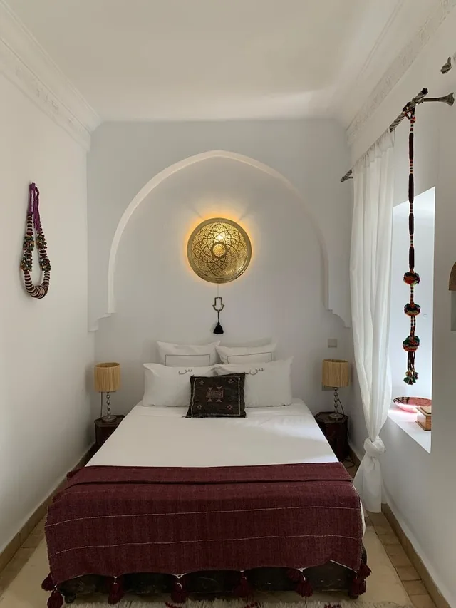 غرفة سوبيريور ثلاثية بسرير كوين وسرير فردي بحمام خاص، Riad Faiza and Spa 2/5