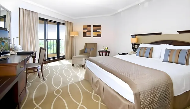 جناح تنفيذي بسرير مزدوج بإطلالة على الحديقة، Danat Al Ain Resort 1/1