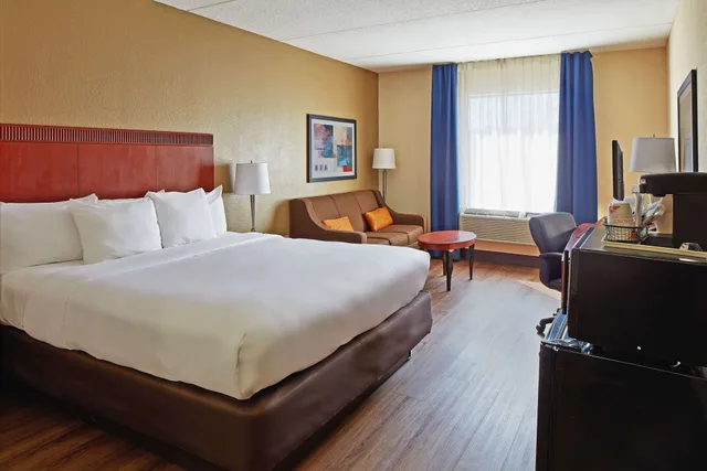 جناح بسرير كينج مع أريكة لذوي الإعاقة، Comfort Suites Outlet Center 2/10