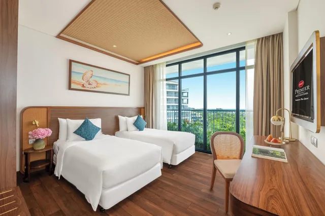 جناح تنفيذي بإطلالة على البحر بـ3 غرف نوم بمنطقة جلوس، Best Western Premier Sonasea Phu Quoc 6/10
